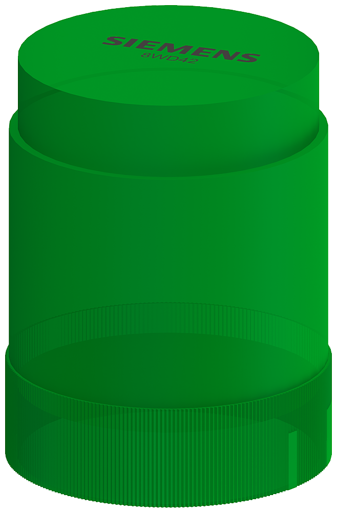 [Imagem do produto SINALIZADOR LUMINOSO COLUNA VERDE 24/230V 8WD42001AC SIEMENS]