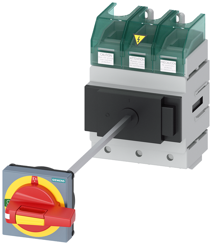SECCIONADOR DE CORTE EM CARGA 3LD5 UL INTERRUPTOR DE PARADA DE EMER 3LD54100TK13 SIEMENS