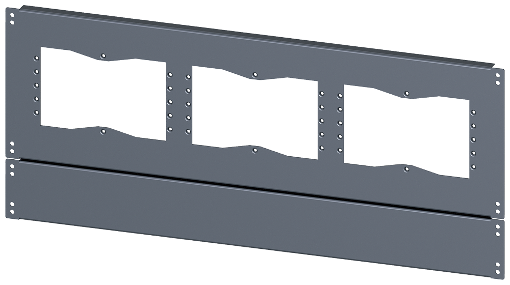 BASE COM CORTES PARA FLANGES IPXX P: 500 MM L: 900 MM 8MF10952UB520 SIEMENS