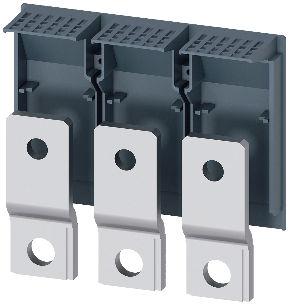 [Imagem EXTENSÃO DA LIGAÇÃO LADO FRONTAL 3 PEÇAS ACESSÓRIOS PARA: 3VA52; 3VA61/62 3VA92730QB00 SIEMENS]