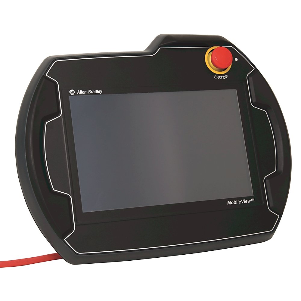 [Imagem do produto MOBILEVIEW DISPLAY 10" 2 CIRCUITOS DE BOTÃO DE EMERGÊNCIA   2711TT10R1N1 ROCKWELL ALLEN BRADLEY]