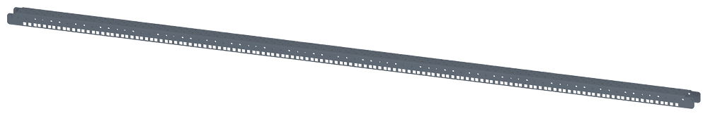MOLDURA DO ARMÁRIO PARA A INSTALAÇÃO DE APARELHOS DE 19 A: 2200 M 8MF19002AN30 SIEMENS