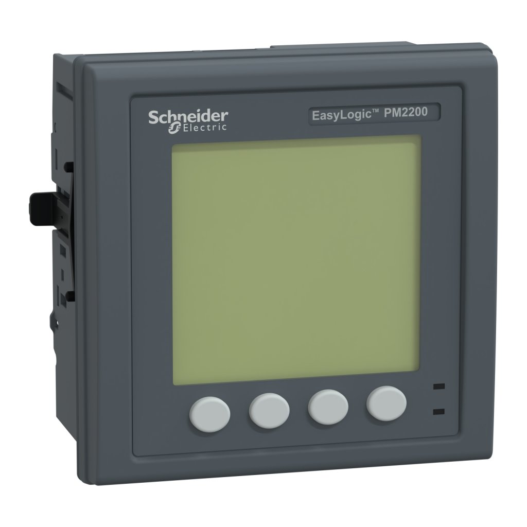 [Imagem MULTIMEDIDOR DE ENERGIA COM COMUNICACAO MODBUS RTU DISPLAY LCD METSEPM2220 SCHNEIDER]