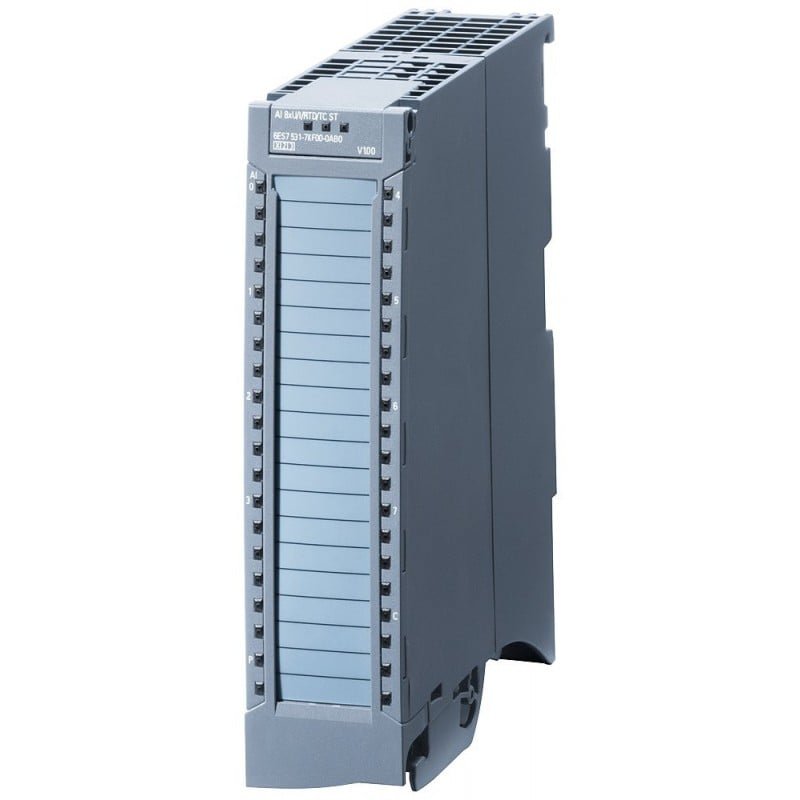 [Imagem MÓDULO DE ENTRADA ANALÓGICA 8 AI U/I/RTD/TC 8 CANAIS 24VCC 220MA SIMATIC S7-1500 6ES75317KF000AB0 SIEMENS]