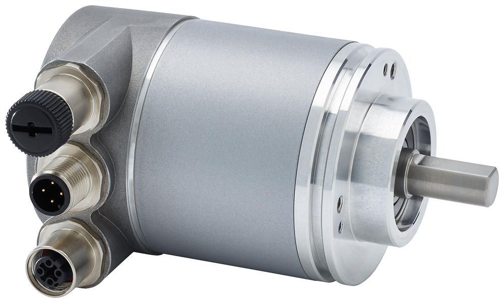 [Imagem ENCODER ABSOLUTO 13BITS EIXO 10MM CONECTOR M12 RADIAL 6FX20015QN13 SIEMENS]