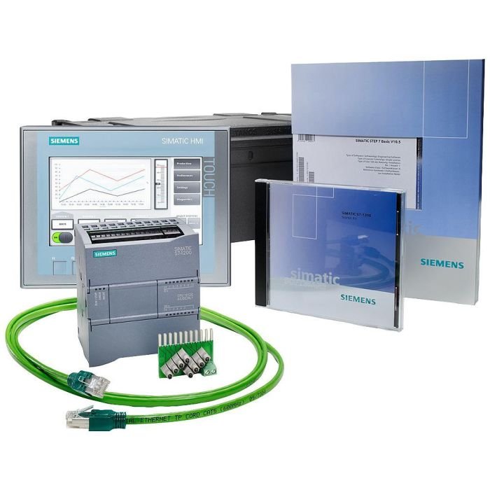 [Imagem do produto STARTER KIT S7-1200+KP300 BASIC MONO PN 6AV66517HA013AA4 SIEMENS]