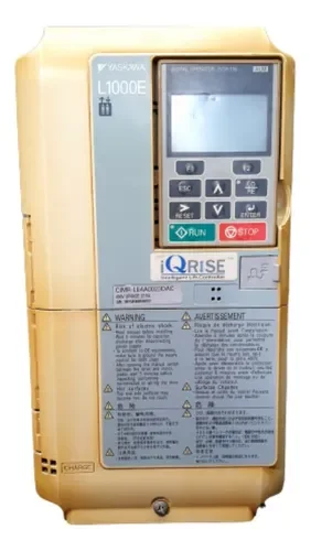 [Imagem INVERSOR DE FREQUÊNCIA TRIFÁSICO 380V 15CV 23A L1000E YASKAWA]