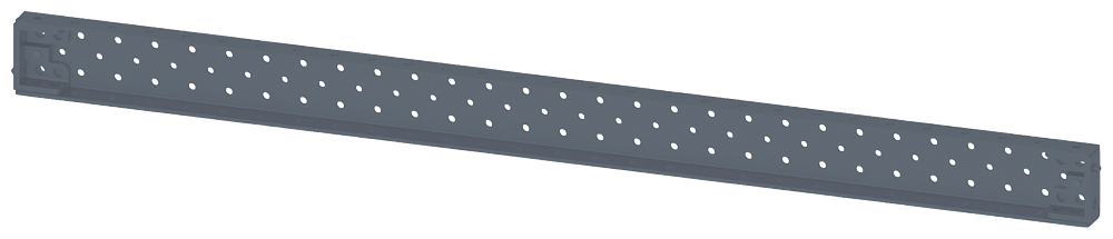 CALHA DE SUPORTE UNIVERSAL ADEQUADA PARA LARGURA DO ARMÁRIO MM 8MF10722AS30 SIEMENS