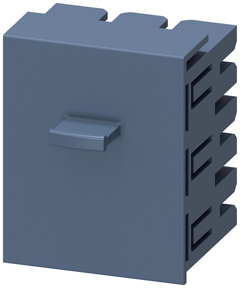 [Imagem do produto CONECTOR DE EXPANSÃO LARGO PARA LIGAÇÃO DE BARRAS COLETORAS DE 3 FASES 3RV291 3RV29175E SIEMENS]