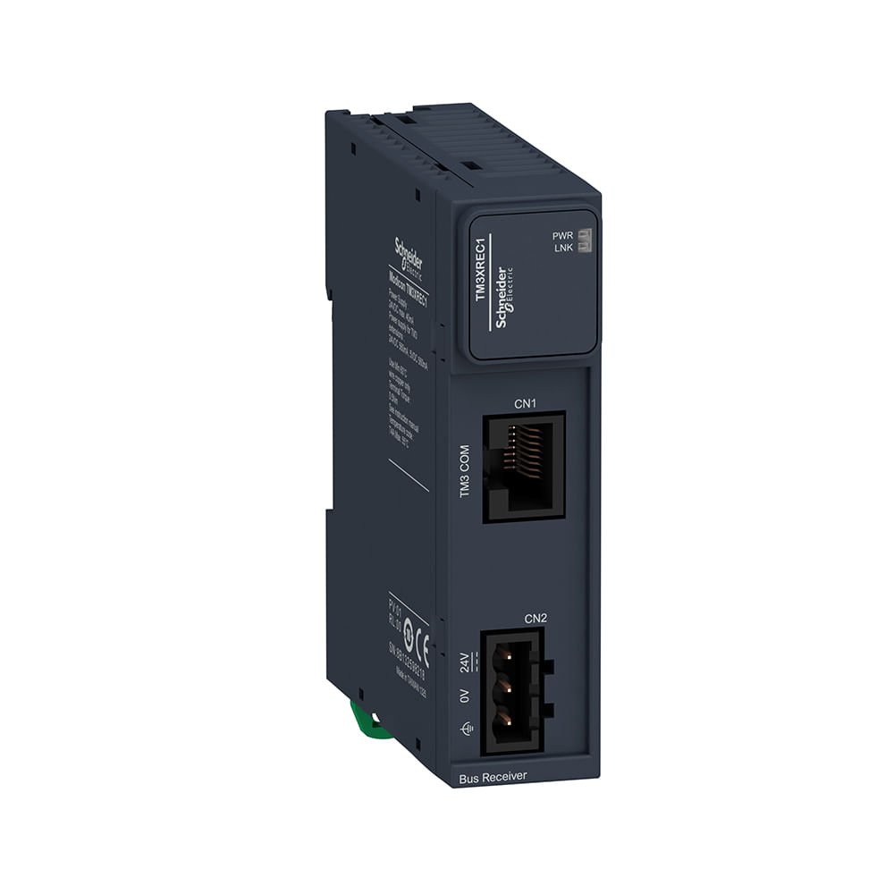 [Imagem MÓDULO RECPTACAO REMOTA 24VCC IP20 TM3XREC1 SCHNEIDER]