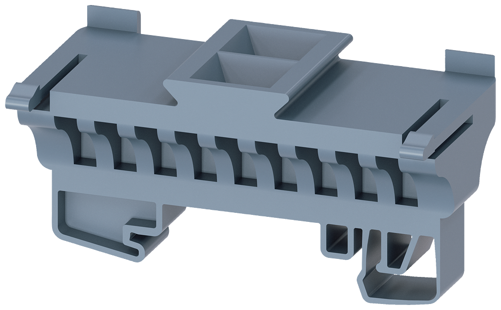 [Imagem ADAPTADOR DE TRILHO DIN PARA DERIVAÇÃO EM T ACESSÓRIOS PARA: 3VA 3VA99870TG11 SIEMENS]