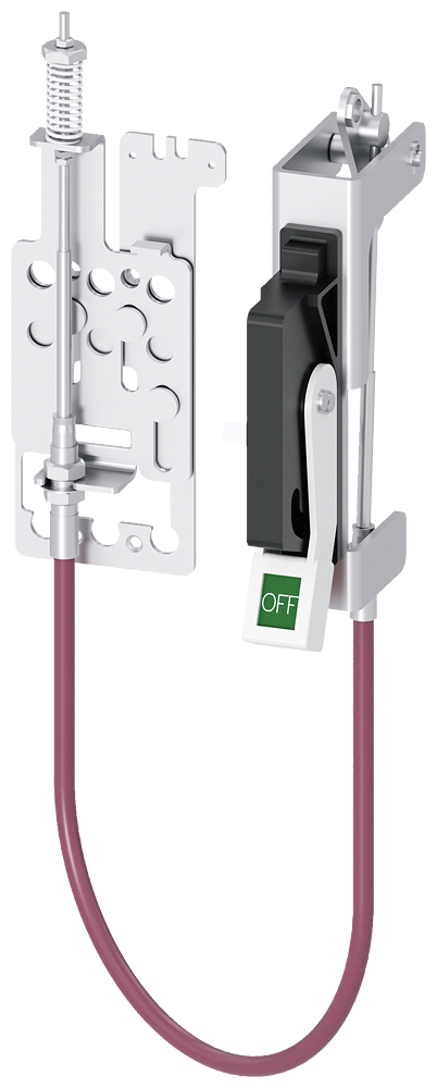 UNIDADE DE COMANDO COM CABO BOWDEN MAX-FLEX CONJUNTO DE MONTAGEM COMPLETO MA 3VA91370CK12 SIEMENS