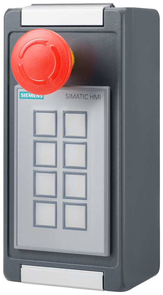 HMI SIMATIC ELEMENTO DE FIXAÇÃO IP65, COM 2 FUROS DE PERFURAÇÃO DE 22,5 MM, ADEQUADO PARA KP 6AV68812AM122AA0 SIEMENS