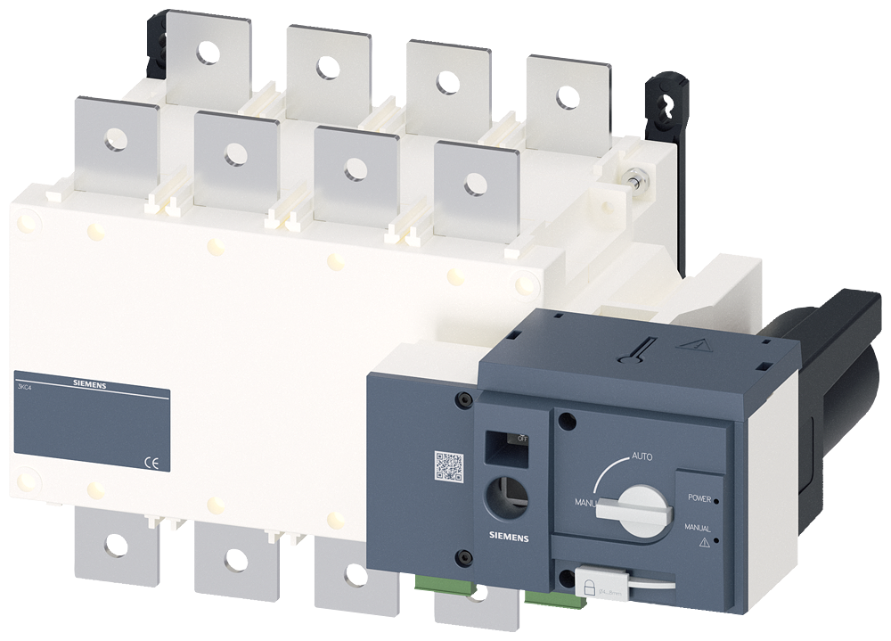 EQUIPAMENTO DE COMUTAÇÃO DE TRANSFERÊNCIA AUTOMÁTICA 3KC ACIONADO R 3KC44460EA210AA3 SIEMENS