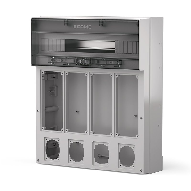 [Imagem do produto QUADRO DE DISTRIBUIÇÃO  8 TOMADAS 573.5381 SCAME]