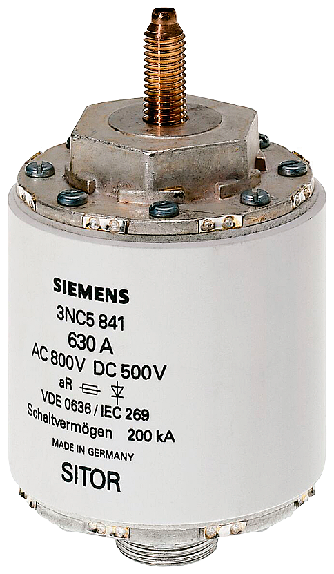 [Imagem do produto FUSÍVEL SITOR ESPEC 600A 1000V 3NC5840 SIEMENS]