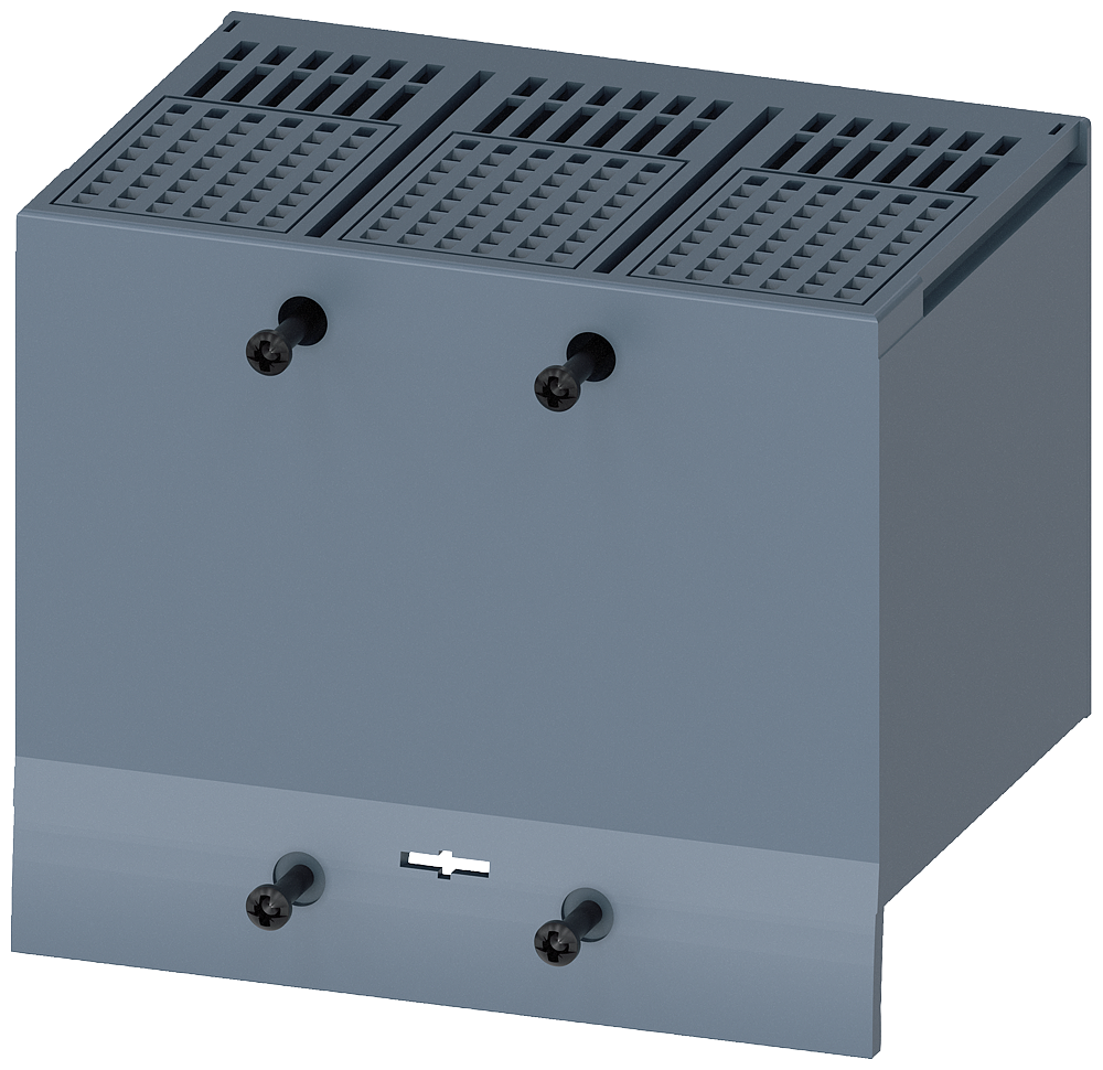 [Imagem COBERTURA DE TERMINAIS PROLONGADA DE 3 POLOS 1 PEÇA ACESSÓRIOS PARA: 3VA2 100 3VA92210WF30 SIEMENS]