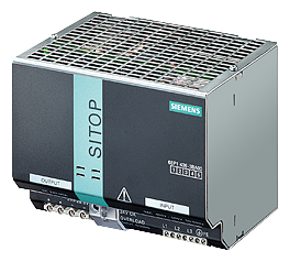 [Imagem FONTE DE ALIMENTAÇÃO SITOP MODULAR 24VDC 20A 6EP14363BA008AA0 SIEMENS]