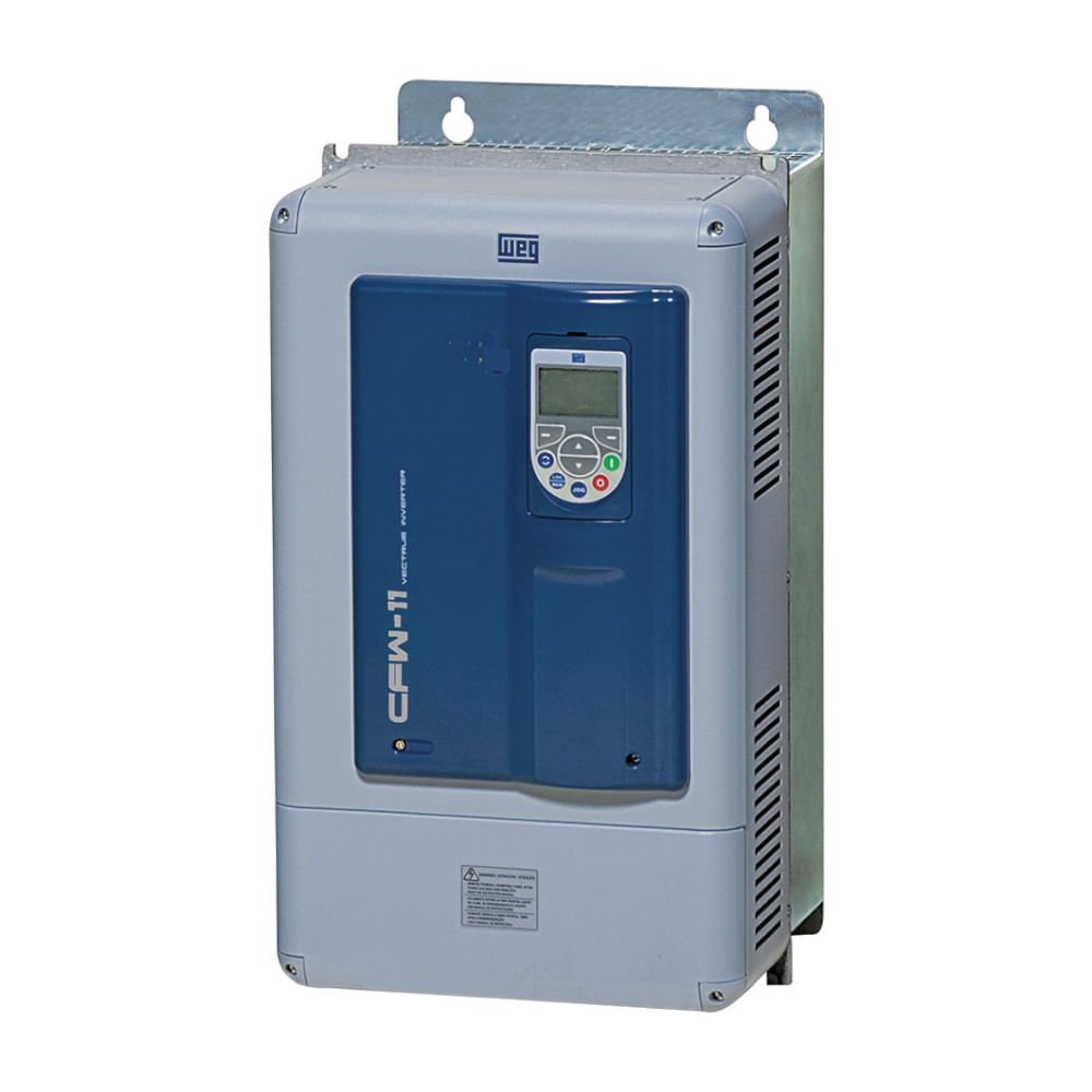 [Imagem do produto INVERSOR DE FREQUÊNCIA TRIFÁSICO 75KW 142A 380/480V 50/60HZ CFW110142T4OWZ 11130623 WEG]