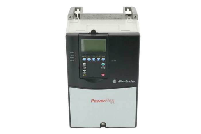 [Imagem INVERSOR DE FREQUÊNCIA 3,4A/2HP 20A PF70 20AD3P4A0AYYAEG0 ROCKWELL ALLEN BRADLEY]