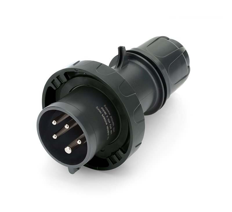 [Imagem do produto PLUGUE MÓVEL 20A 4P 5W 5H IP67 SCA520P5W SCAME]