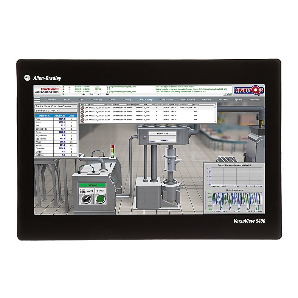 [Imagem IHM TOUCH 24VDC 15,6P VERSAVIEW 5400 BOX 6200P15WS3B1 SER A ROCKWELL ALLEN BRADLEY]