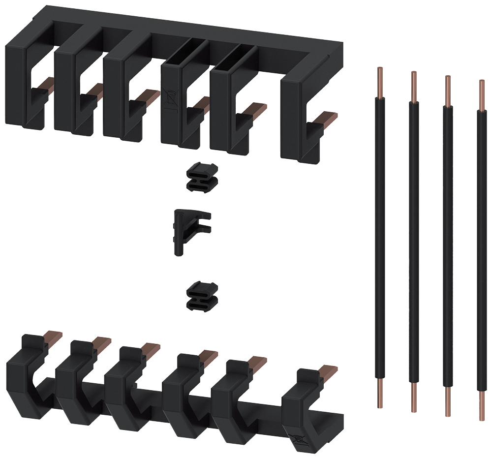 [Imagem JOGO DE MONTAGEM PARTIDA REVERSORA PARA 3RC7 3RA29232MB2 SIEMENS]