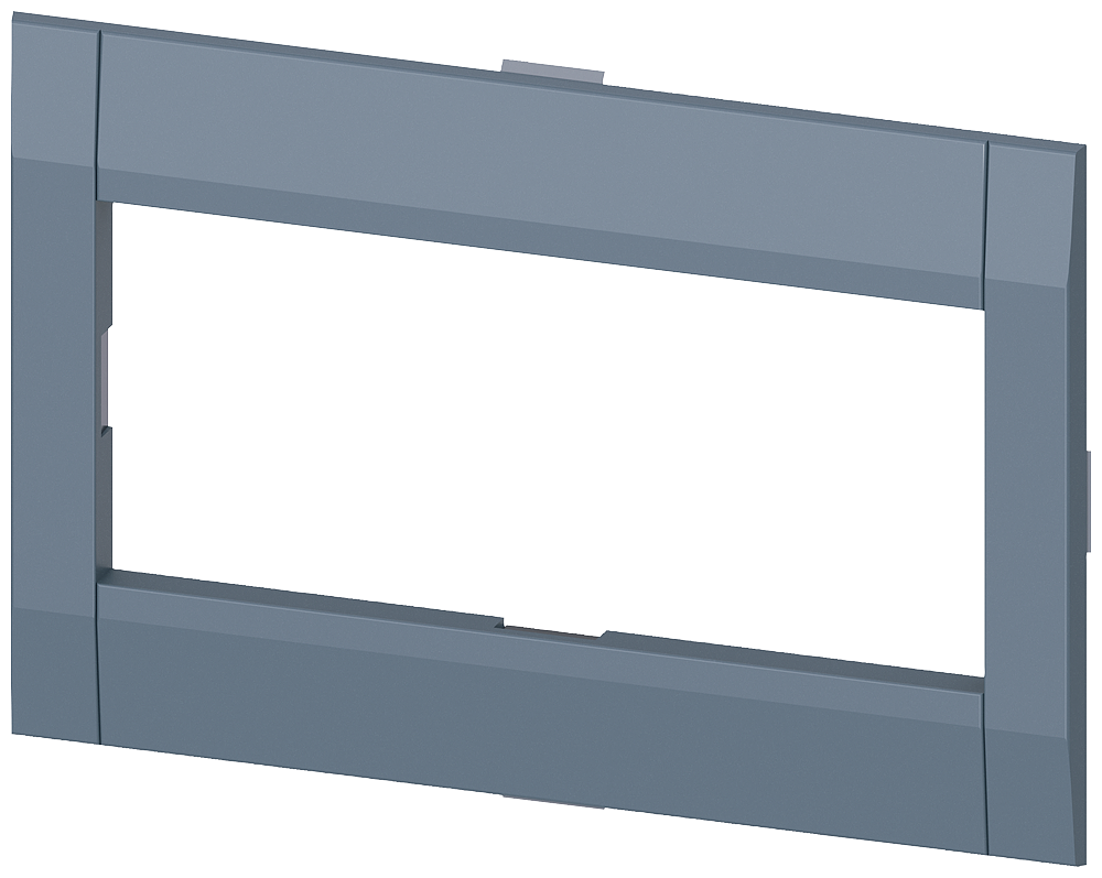 [Imagem MOLDURA DE PAINEL 104,6X 45,65MM (LXA) ACESSÓRIOS PARA: DISJUNTOR DE 3 POLOS 3VA92530SB10 SIEMENS]