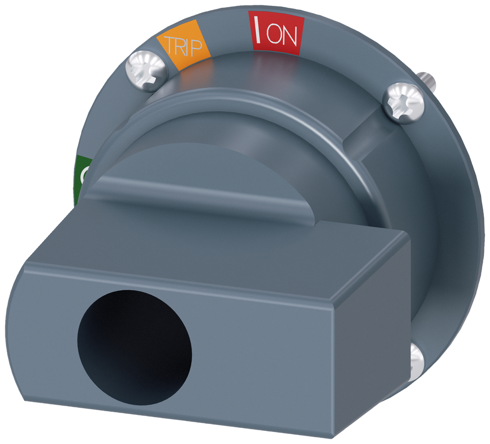 [Imagem PUNHO ADICIONAL PARA ACIONAMENTO GIRATÓRIO DO ACOPLAMENTO DA PORTA PADRÃO ACE 3VA92870GC01 SIEMENS]