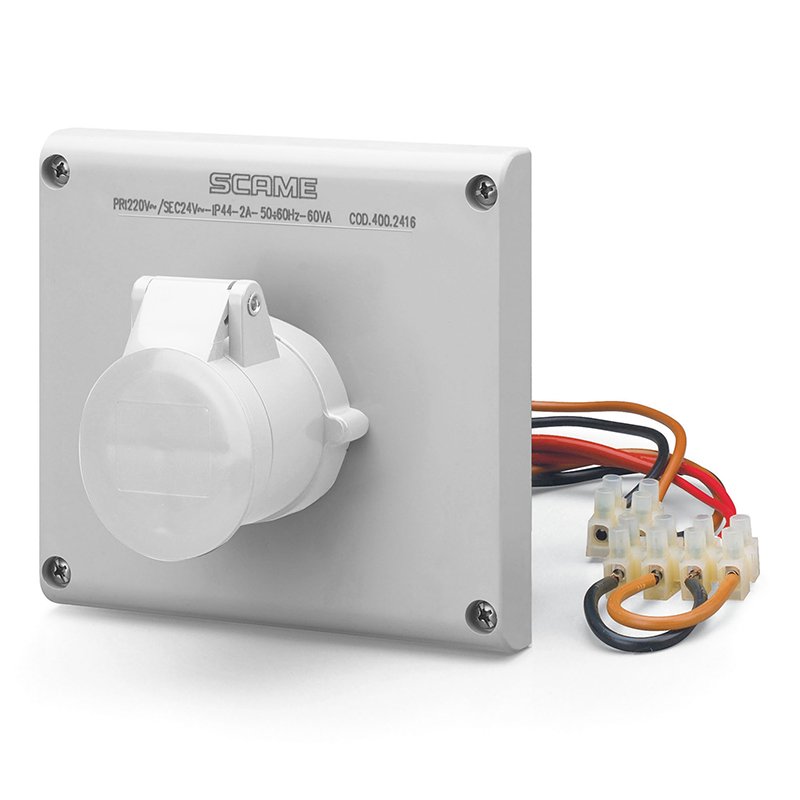 [Imagem do produto TOMADA DE EMBUTIR EMBUTIR OMNIA 2P 32A <50V 12H IP44 400.2621 SCAME]