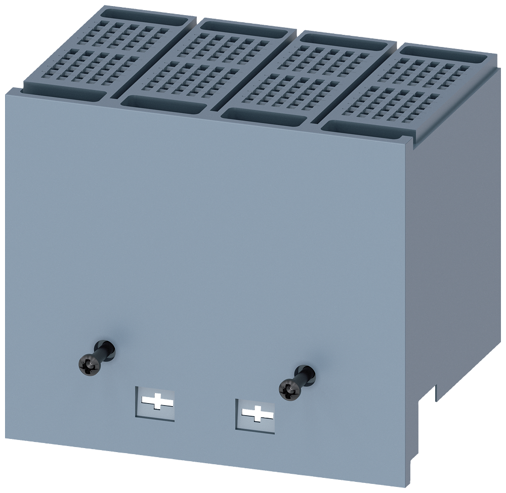 [Imagem TAMPA DE TERMINAL ESTENDIDA DE 4 POLOS 1 PEÇA ACESSÓRIOS PARA: 3VA51 3VA91310WF40 SIEMENS]