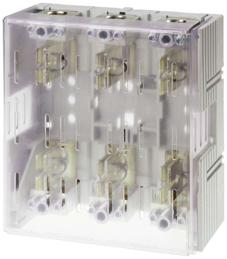 PORTA-FUSÍVEIS CLASSE J DE 3 POLOS IN: 400 A UN CA: 600 V 3NW75318HG SIEMENS