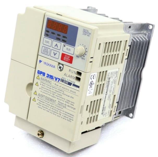 [Imagem do produto INVERSOR  DE FREQUÊNCIA GPD 315/V7 50/60HZ 15,1A YASKAWA]