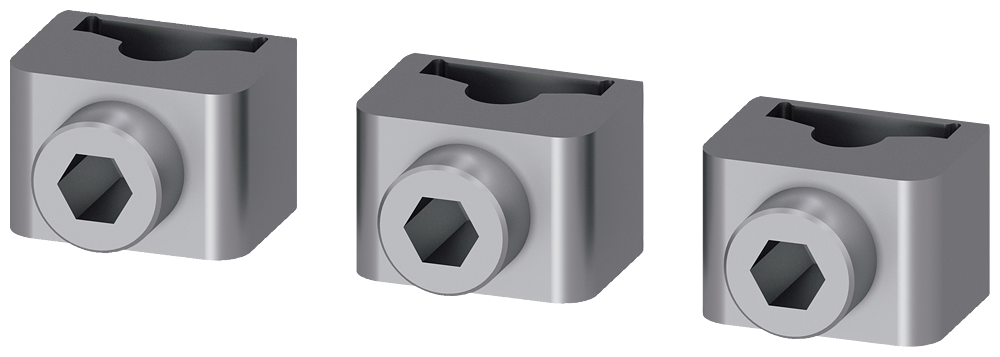 BORNE DE CONEXÃO PARA CONDUTOR CIRCULAR TA1.0 1,5…10 MM² 3 PEÇAS ACESSÓRIOS P 3VM91130JB10 SIEMENS