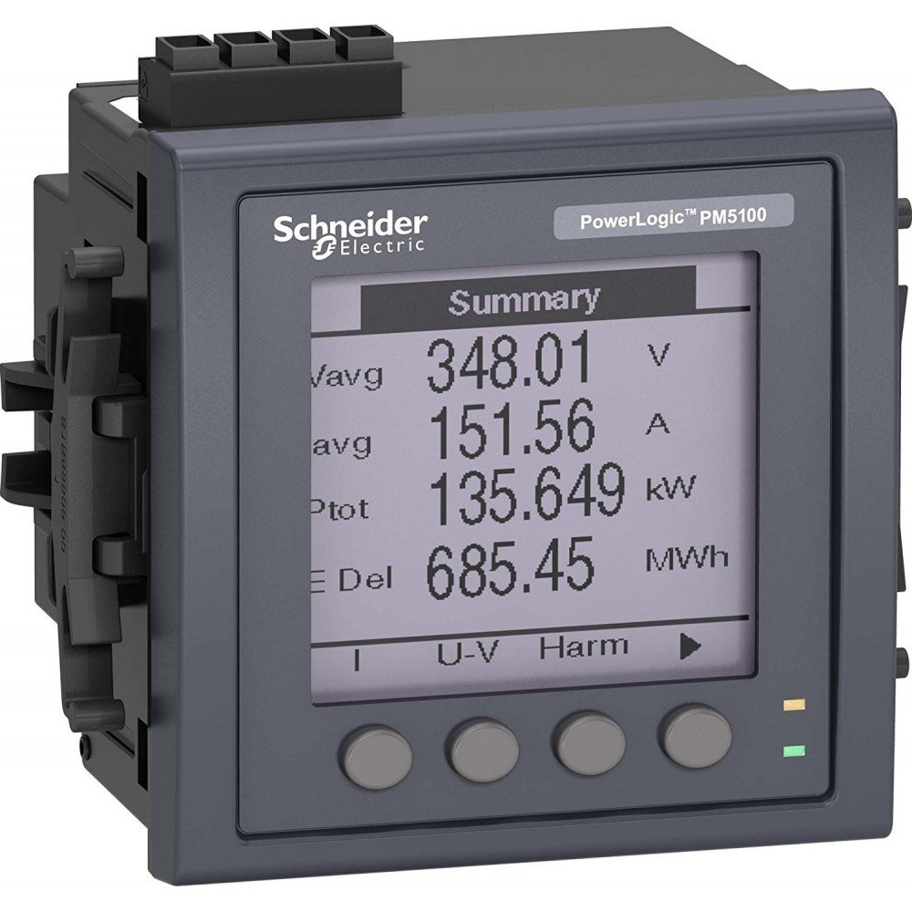 [Imagem MEDIDOR DE ENERGIA/POTÊNCIA SCHNEIDER POWER LOGIC PM5500]
