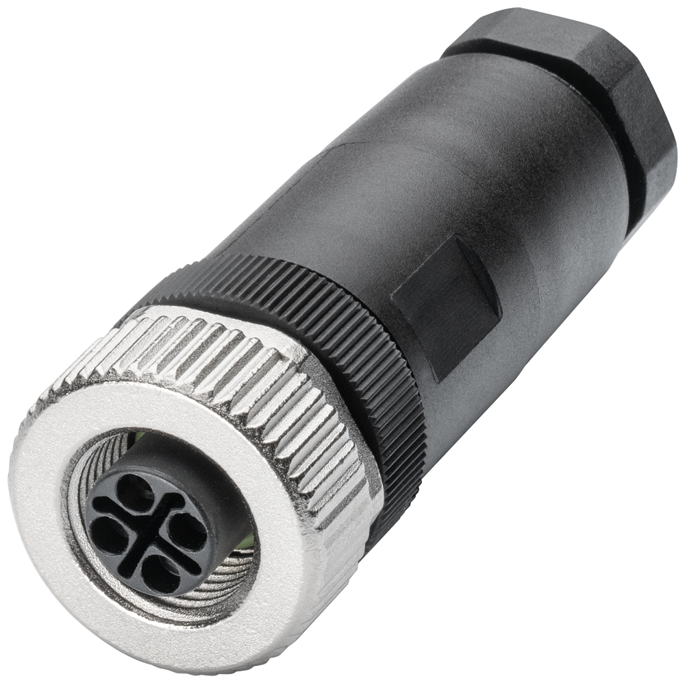 CONECTOR DE LIGAÇÃO M12 CODIFICAÇÃO S 6GK19070DC006AA4 SIEMENS