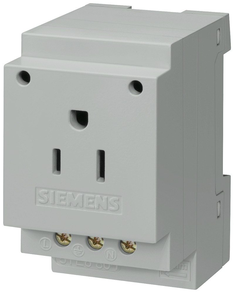 TOMADA 15A/AC 125V CONFORME IEC 60083 UL VERSÃO TIPO NEMA 5TE6804 SIEMENS