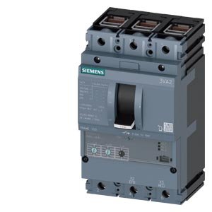 [Imagem do produto DISJUNTOR CX MOLDADA 3P FIXO 100A 690V 55KA 3VA20105HL360AA0 SIEMENS]