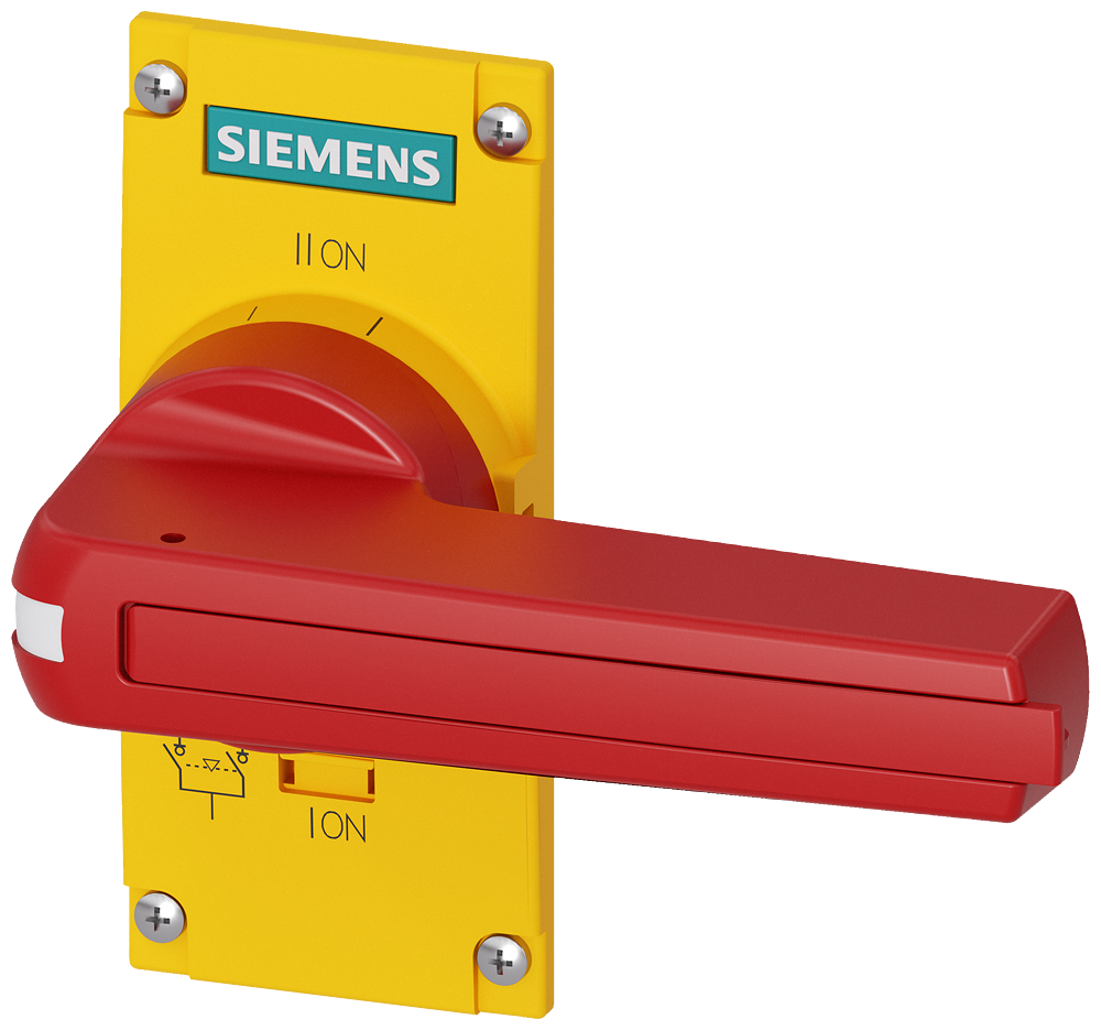 ACESSÓRIOS PARA 3KC0 TAM. 3 ACIONAMENTO DIRETO AMARELO/VERMELHO COM COBERTURA 3KC93012 SIEMENS