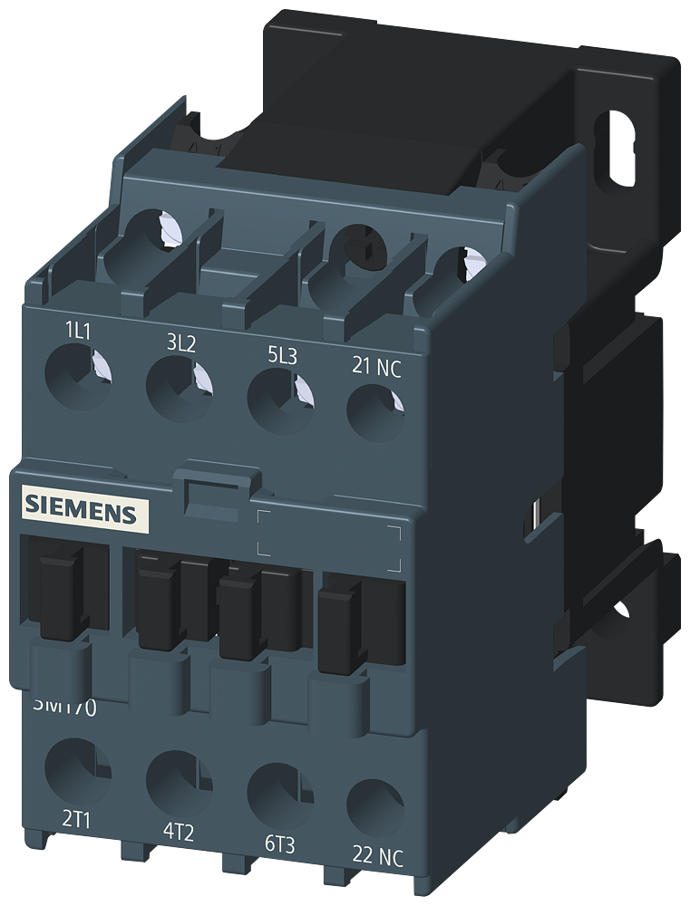 CONTATOR DE POTÊNCIA 3P AC3:22A 1NF 230 VCA 50/60 HZ CIRCUITO PRINCIPAL: PARA 3MT70221AA010AL2 SIEMENS