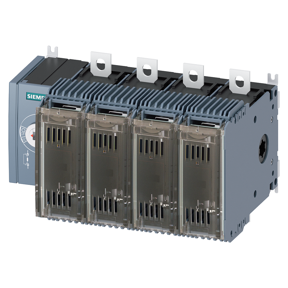 SECCIONADOR DE CORTE EM CARGA COM FUSÍVEL 160A TAM. 2 DE 4 POLOS PARA FUSÍV 3KF24160LF11 SIEMENS