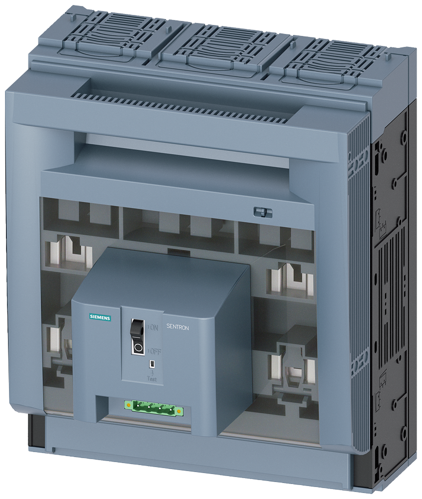 SECCIONADORA-FUSÍVEL SOB CARGA 3NP1 DE 3 POLOS NH3 630 A 3NP11631DA21 SIEMENS