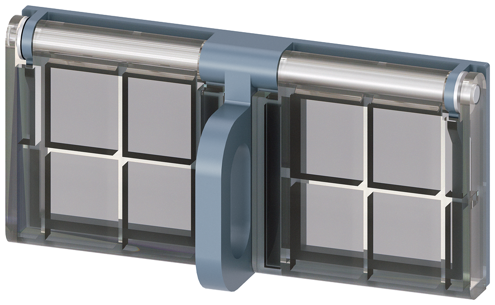 CONJUNTO DE TRAVAMENTO PARA LIGAR E/OU DESLIGAR MECÂNICO FECHADURA EM ARCO 2 3VW90110BA24 SIEMENS