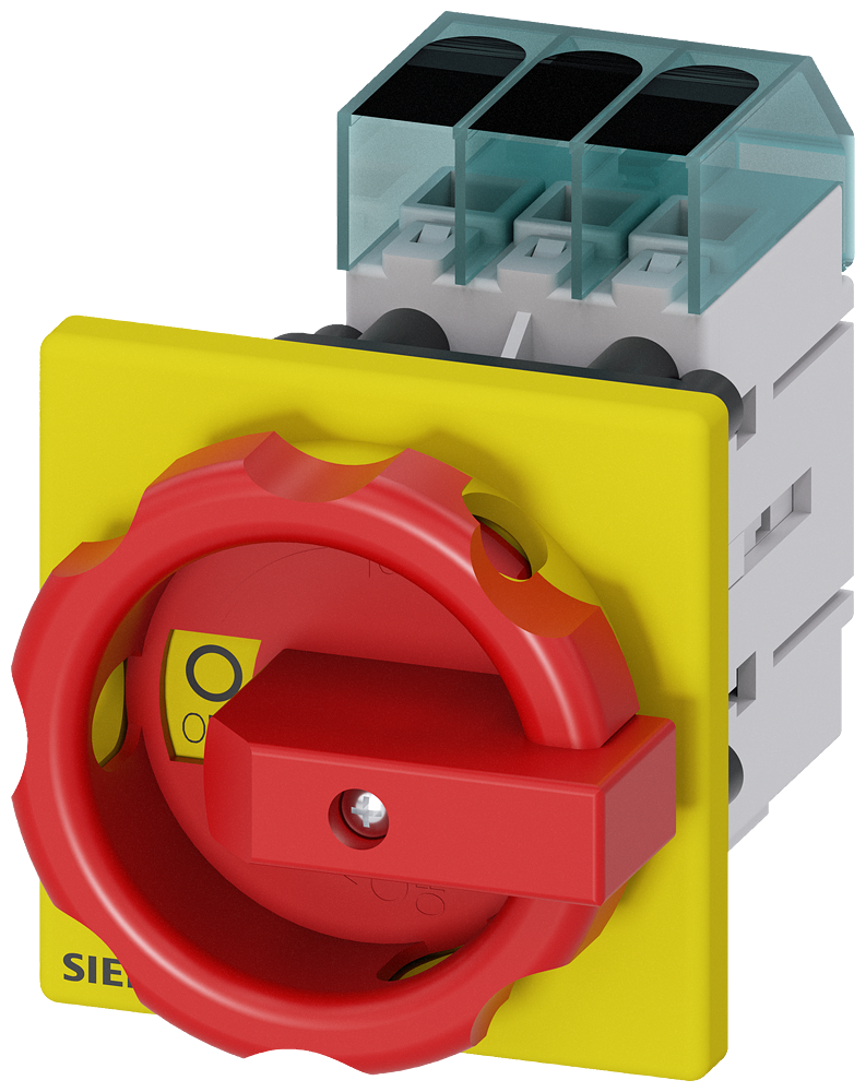 [Imagem do produto SECCIONADOR DE CORTE EM CARGA 3LD3, IU 16 A CHAVE PRINCIPAL DE 3 POLOS 3LD30540TK53 SIEMENS]