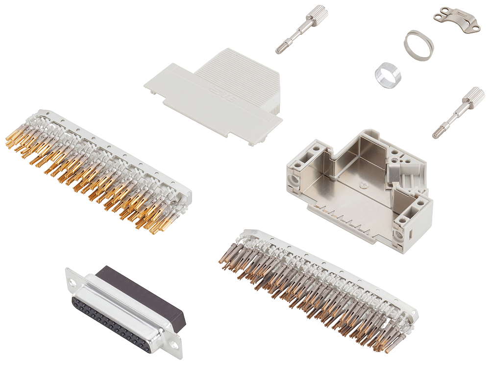 [Imagem CONECTOR SINAL 25 VIAS 6FX20030AA25 SIEMENS]