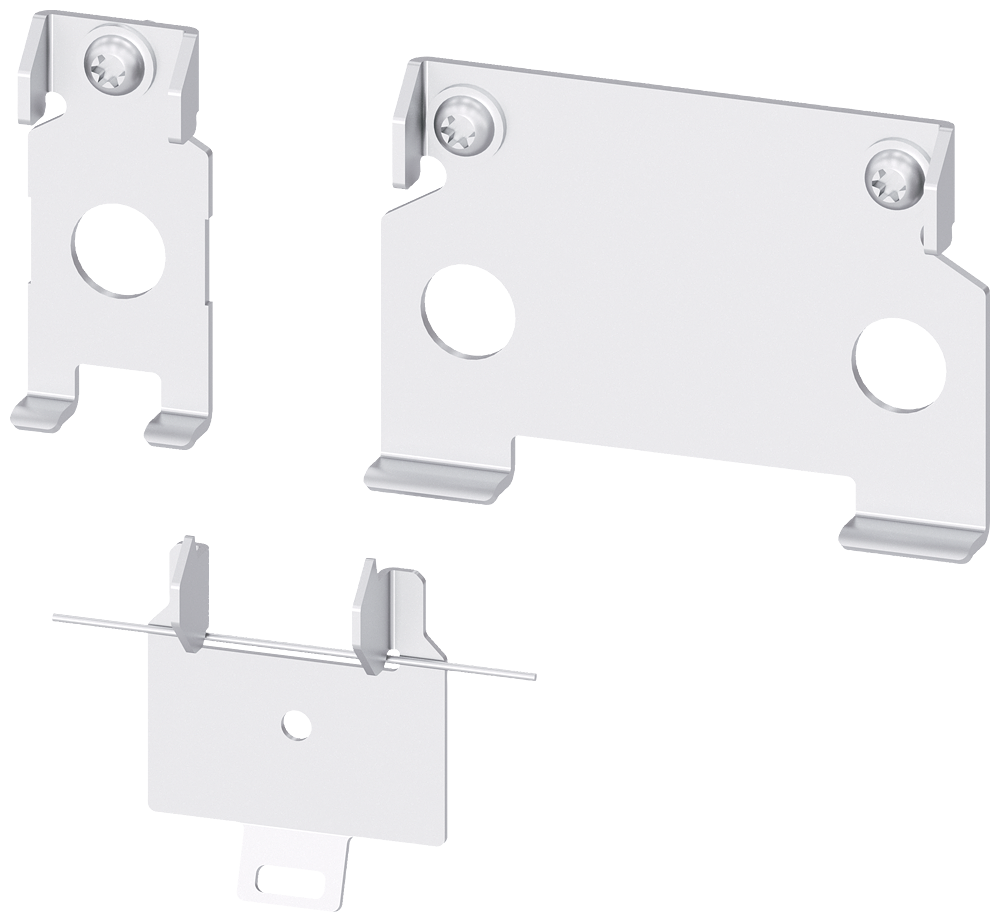 CONJUNTO DE MONTAGEM PARA CONVERSÃO EM FIXAÇÃO EM TRILHOS DIN PARA TAMANHO 3NP19241EA00 SIEMENS