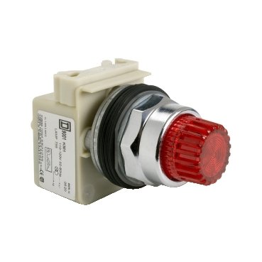 [Imagem do produto BOTÃO 30MM METÁLICO SALIENTE LUMINOSO AL 9001K2L40GH13 SCHNEIDER]