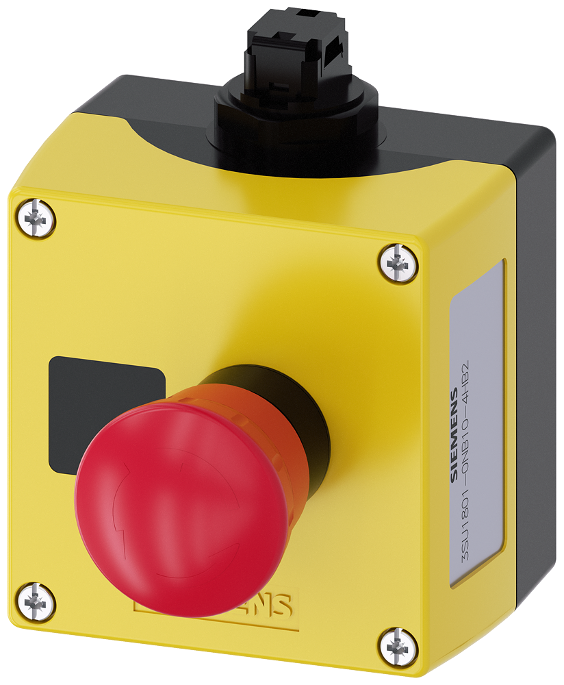 [Imagem CARCAÇA DA AS-I PARA APARELHOS DE COMANDO 22MM REDONDA 3SU18010NB104HB2 SIEMENS]