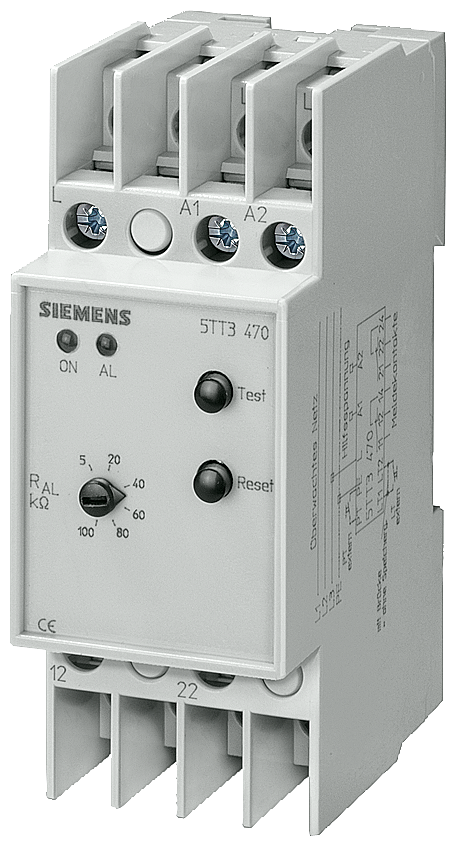[Imagem MONITORIZADOR ISO INDÚSTRIA PARA REDES DE TENSÃO CONTÍNUA PARA TENSÕES DE MED 5TT3471 SIEMENS]