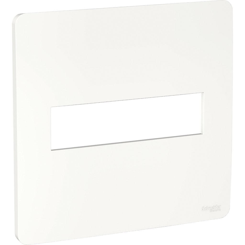 [Imagem PLACA 4X4 2 POSTOS BRANCA ORION S730201004 SCHNEIDER]